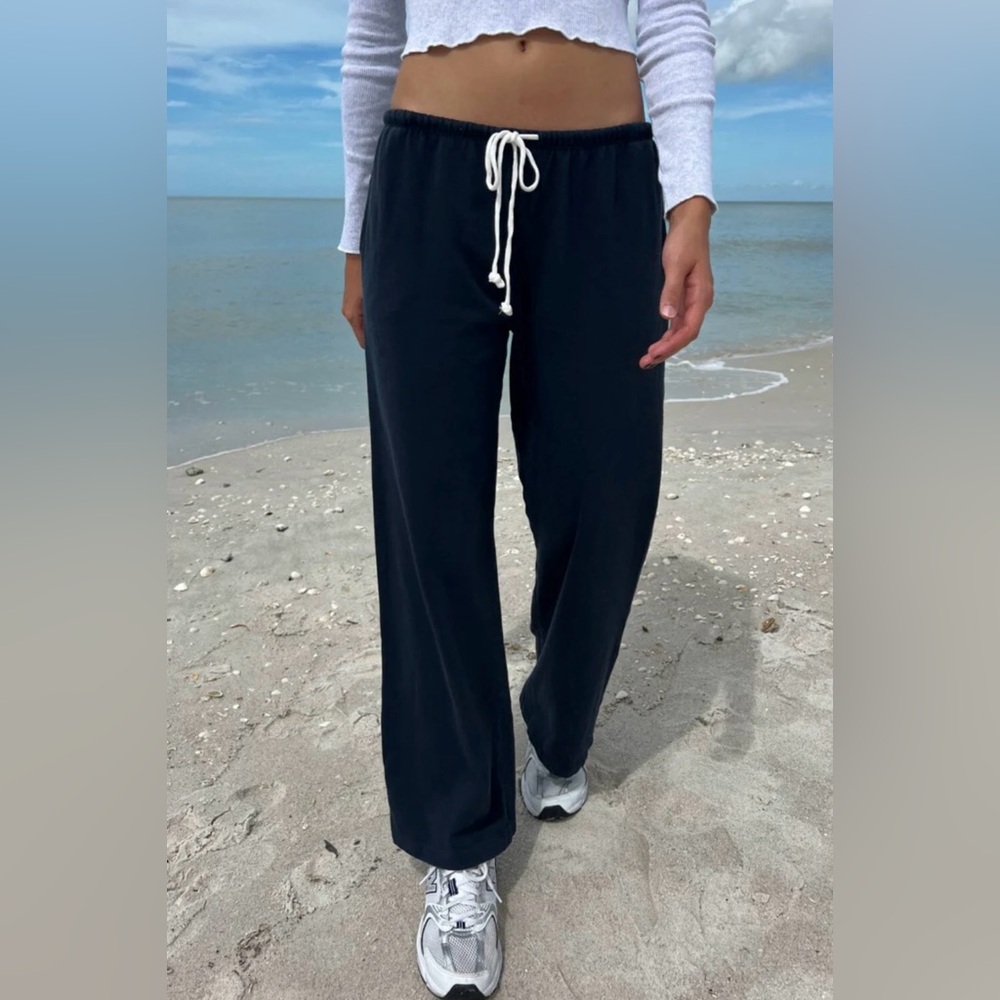 Brandy Melville Black Drawstring Lounge Pants